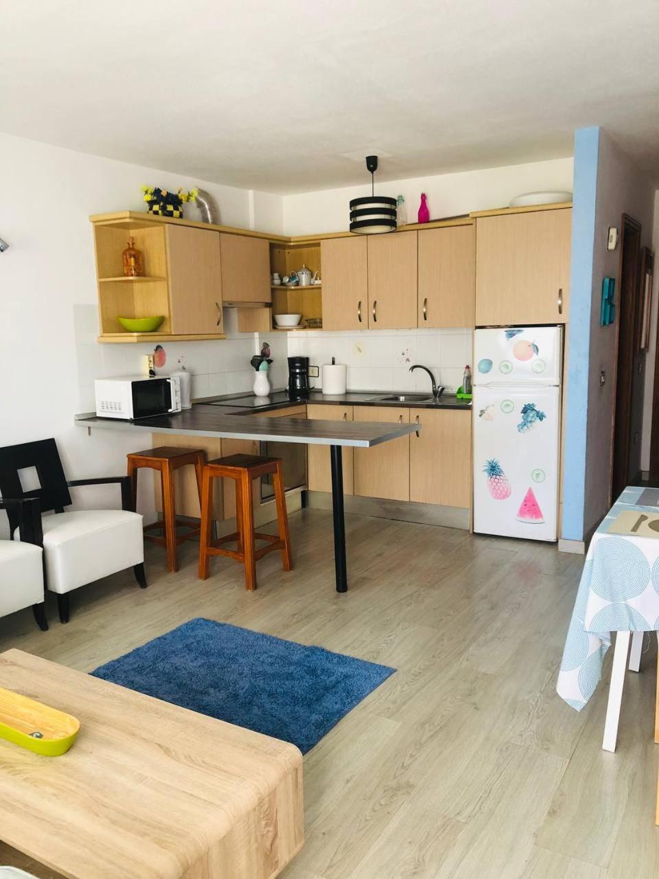 פוארטו דה סנטיאגו First Line Beach Apartment With Ocean View La Arena מראה חיצוני תמונה